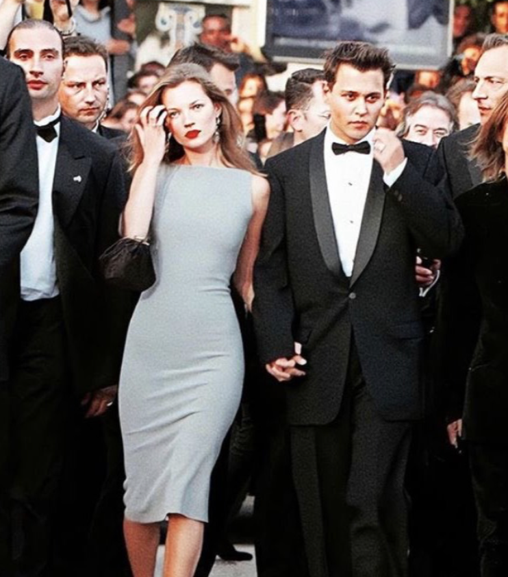 Kendall Jenner y Jacob Elordi están dando Kate Moss y Johnny Depp en los 90