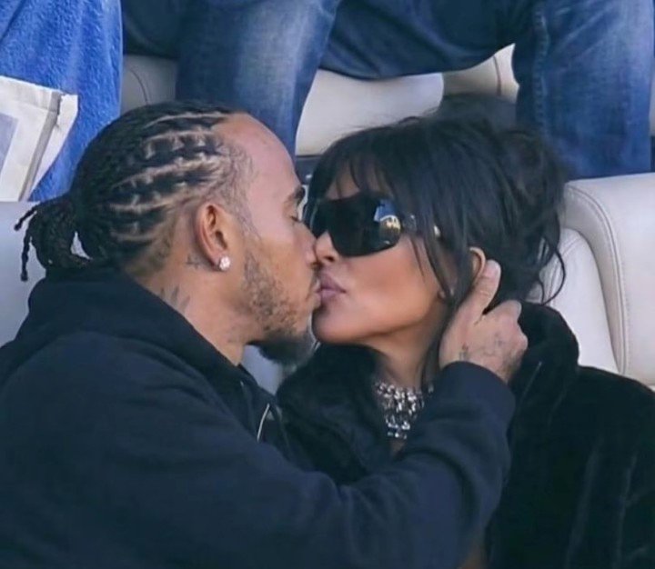 Kim Kardashian ya forma parte del círculo familiar de Lewis Hamilton