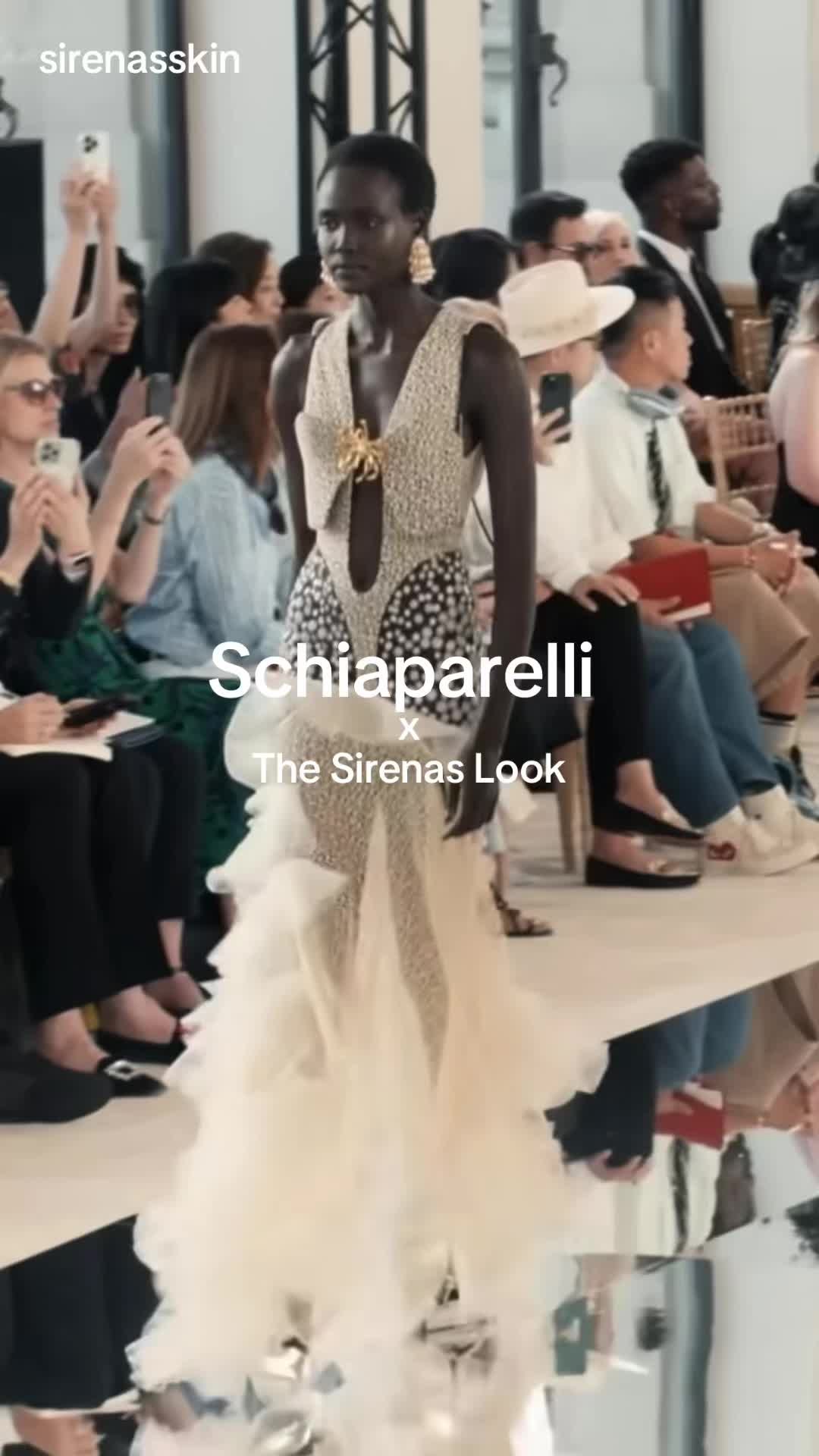 SCHIAPARELLI × THE SIRENAS LOOK